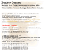 Tablet Screenshot of bunker-garzau.de